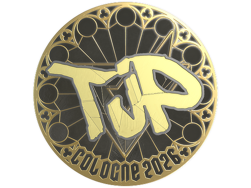 Item Sticker | TjP (Gold) | Cologne 2026