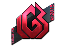 Cosmetic Sticker | LGB eSports (Foil) | Katowice 2015 of Craft