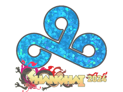 Item Sticker | Cloud9 (Glitter) | Shanghai 2024