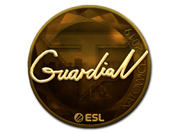 Item Sticker | GuardiaN (Gold) | Katowice 2019