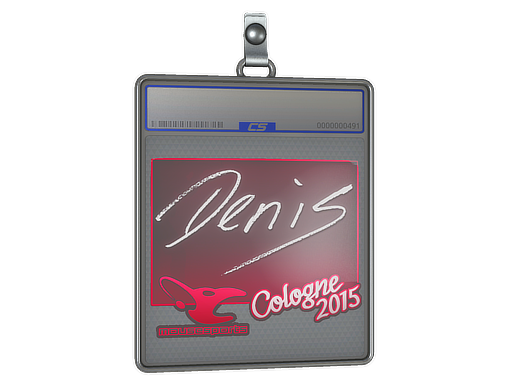 Item Sticker Slab | denis | Cologne 2015