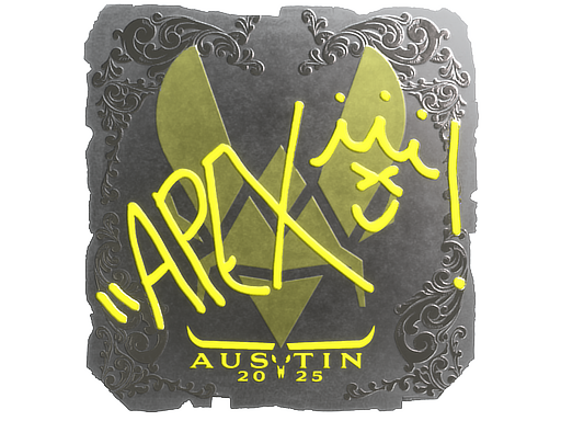 Item Sticker | apEX (Foil) | Austin 2025