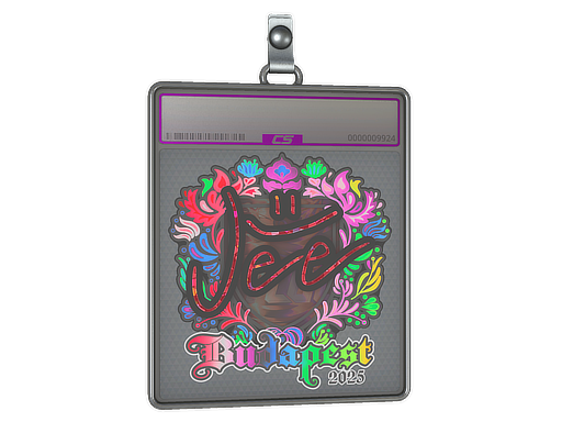 Item Sticker Slab | Jee (Holo) | Budapest 2025