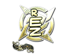 Item Sticker | REZ (Gold) | Paris 2023