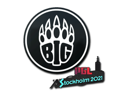 Item Sticker | BIG | Stockholm 2021