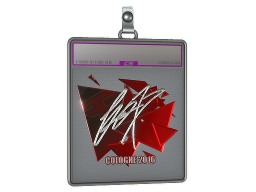 Item Sticker Slab | fox (Foil) | Cologne 2016