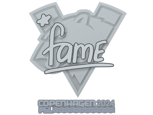 Item Sticker | fame | Copenhagen 2024
