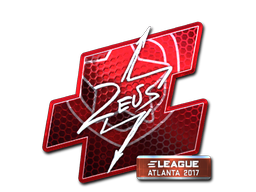 Item Sticker | Zeus (Foil) | Atlanta 2017