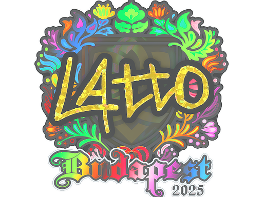 Item Sticker | latto (Holo) | Budapest 2025