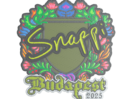 Item Sticker | Snappi (Embroidered) | Budapest 2025