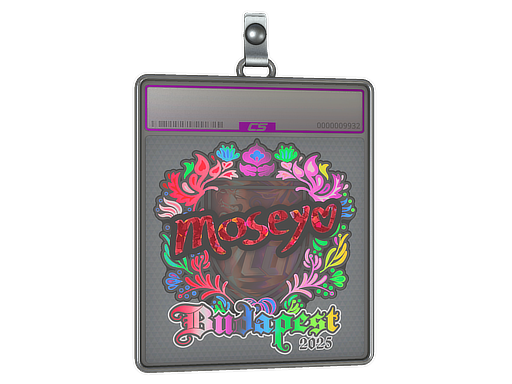 Item Sticker Slab | Moseyuh (Holo) | Budapest 2025