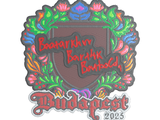 Item Sticker | Bart4k (Embroidered) | Budapest 2025
