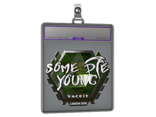 Item Sticker Slab | sdy (Foil) | London 2018