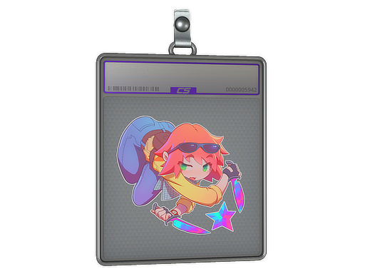 Item Sticker Slab | Kawaii T (Holo)