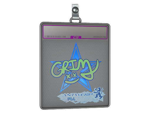 Item Sticker Slab | Grim (Holo) | Antwerp 2022