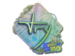 Item Sticker | TRY (Holo) | Rio 2022