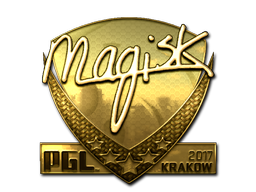 Item Sticker | Magisk (Gold) | Krakow 2017