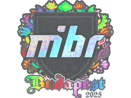 Item Sticker | MIBR (Holo) | Budapest 2025