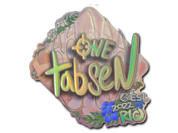 Item Sticker | tabseN (Holo) | Rio 2022