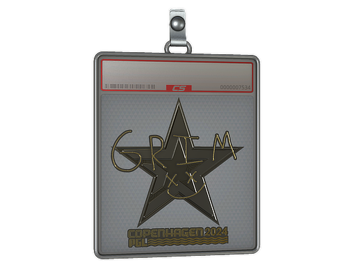 Item Sticker Slab | Grim (Gold) | Copenhagen 2024