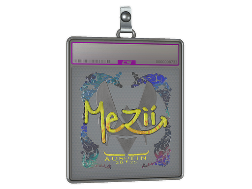 Item Sticker Slab | mezii (Holo) | Austin 2025