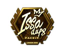Item Sticker | ISSAA (Gold) | London 2018