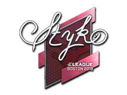 Item Sticker | STYKO | Boston 2018