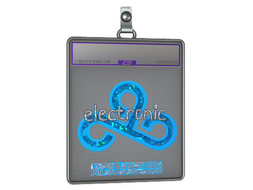 Item Sticker Slab | electronic (Glitter) | Copenhagen 2024