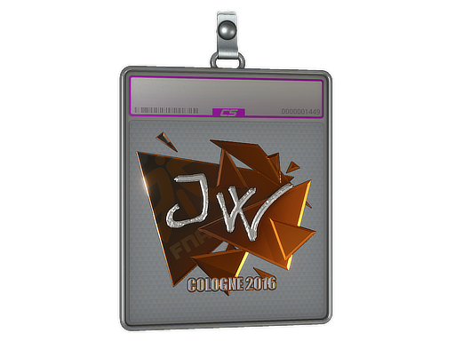 Item Sticker Slab | JW (Foil) | Cologne 2016