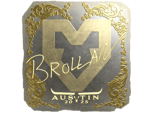 Item Sticker | Brollan (Gold) | Austin 2025