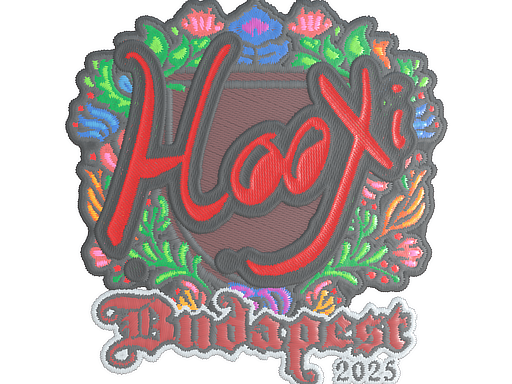 Item Sticker | HooXi (Embroidered) | Budapest 2025