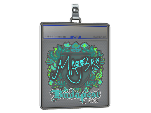 Item Sticker Slab | MAJ3R | Budapest 2025