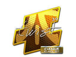 Item Sticker | twist (Foil) | Atlanta 2017