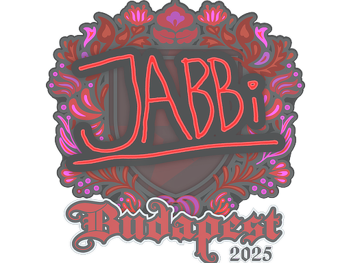 Item Sticker | jabbi | Budapest 2025