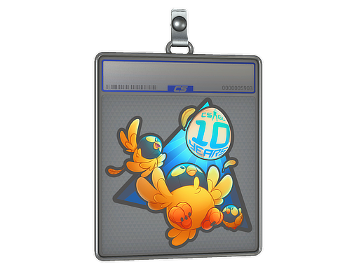 Item Sticker Slab | Beaky Decade