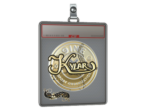 Item Sticker Slab | Kylar (Gold) | Paris 2023
