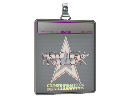 Item Sticker Slab | hallzerk (Holo) | Copenhagen 2024
