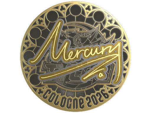 Item Sticker | Mercury (Gold) | Cologne 2026