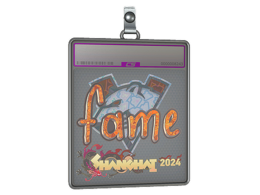 Item Sticker Slab | fame (Holo) | Shanghai 2024