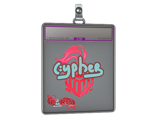 Item Sticker Slab | Cypher (Holo) | Paris 2023