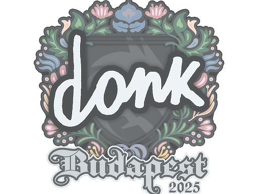 Item Sticker | donk | Budapest 2025