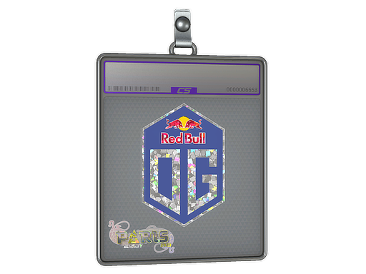 Item Sticker Slab | OG (Glitter) | Paris 2023