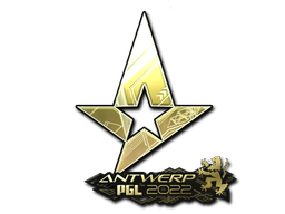 Item Sticker | Astralis (Gold) | Antwerp 2022