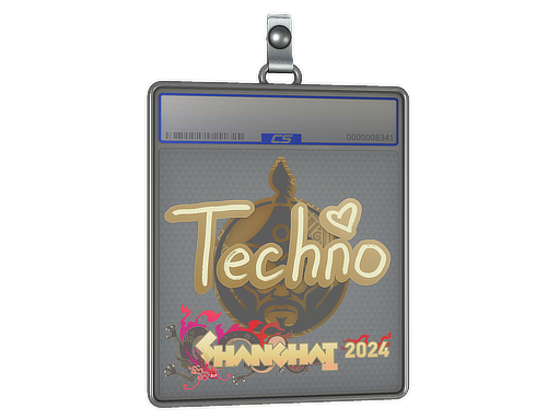 Item Sticker Slab | Techno4K | Shanghai 2024