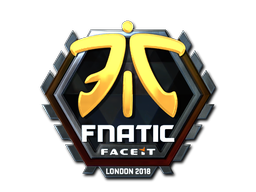 Cosmetic Sticker | Fnatic (Foil) | London 2018 of Craft