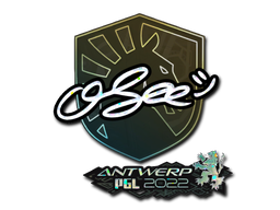 Item Sticker | oSee (Glitter) | Antwerp 2022