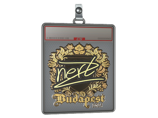 Item Sticker Slab | NertZ (Gold) | Budapest 2025