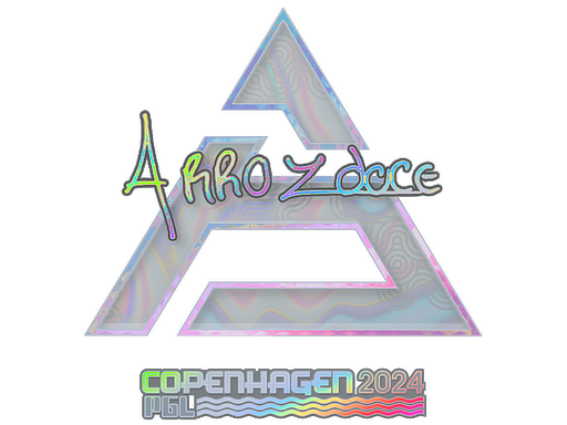 Item Sticker | arrozdoce (Holo) | Copenhagen 2024