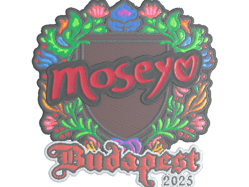 Item Sticker | Moseyuh (Embroidered) | Budapest 2025