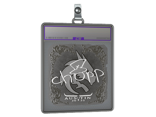 Item Sticker Slab | chopper (Foil) | Austin 2025